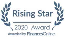 Akrivia HCM Rising Star 2020 Award by finance online